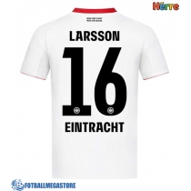 Fotballdrakt Herre Eintracht Frankfurt Hugo Larsson #16 Bortedrakt 2025-26 Kortermet
